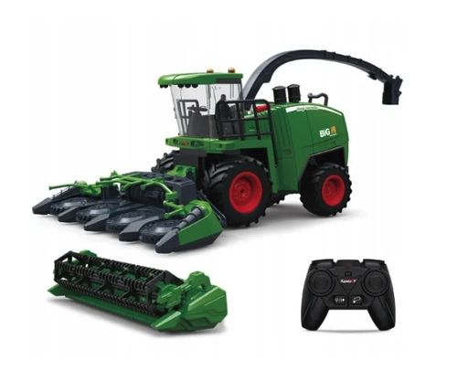 KOMBAJN ZDALNIE STEROWANY 2W1 DŹWIĘK ŚWIATŁA DYM PILOT RC na Arena.pl