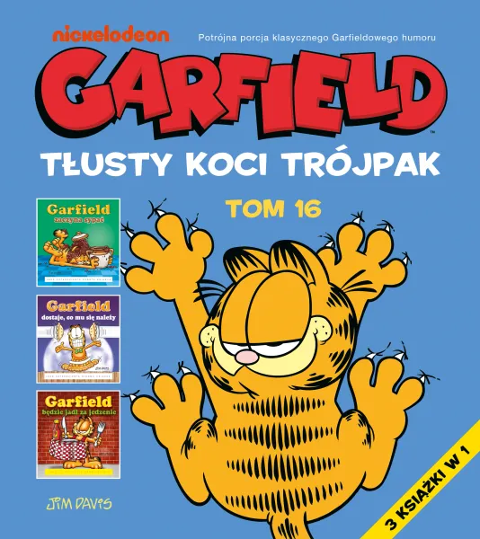 Garfield. Tłusty koci trójpak. Tom 16 zdjęcie 1