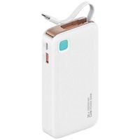 usams powerbank ze zwijanym kablem usb-cretractable 10000 mah pd 20w