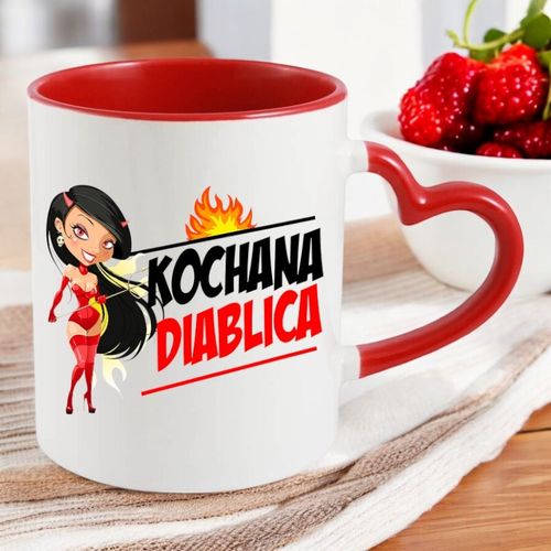 KUBEK Z NADRUKIEM PREZENT DLA KOLEŻANKI DZIEWCZYNY ŻONY DZIEŃ KOBIET na Arena.pl