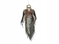 DEKORACJA WISZĄCA SZKIELET 120 CM ZWISAJĄCY KOŚCIOTRUP HALLOWEEN