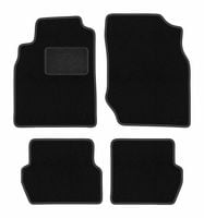 Dywaniki welurowe LUX Nissan Almera N16 2000-2006 Hatchback czarne