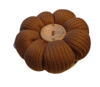 Igielnik poduszka na szpilki igły - brązowy