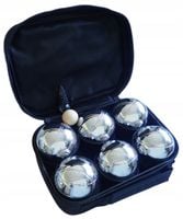 Kule Boule Bule Petanque do Gry Metalowe Solidne 72 mm KUBISPORT 6 szt.
