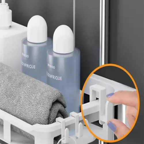 Regał łazienkowy 2 pojemne półki nad sedes lub do kuchni wolno stojący na Arena.pl