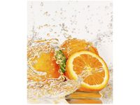 OBRAZ DRUK POMARAŃCZA WODZIE