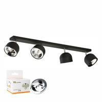 lampa reflektor spot altea black 6521 tk lighting