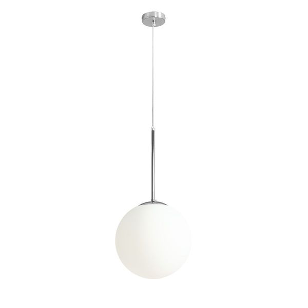 LAMPA WISZĄCA BOSSO MEDIUM 30 CHROME zdjęcie 1
