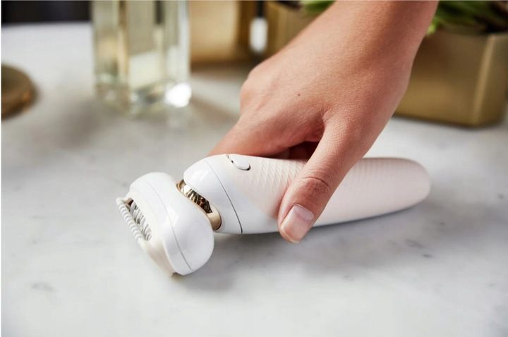 DEPILATOR BRAUN SILK-epil 9 FLEX RUCHOMA GŁOWICA 3D + 3 NASADKI + ETUI zdjęcie 4