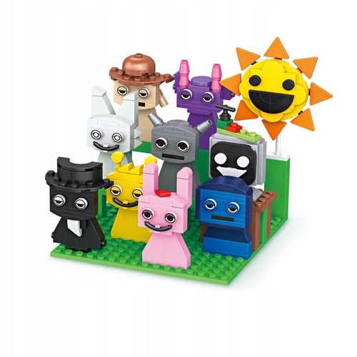 INCREDIBOX SPRUNKI KLOCKI FIGURK ZESTAW 3D zabawka z klocków Prezent na Arena.pl