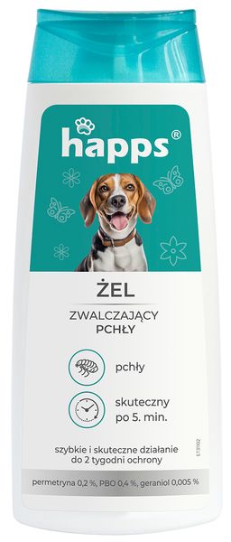 Bros Happs Żel Zwalczający Pchły 150ml zdjęcie 1