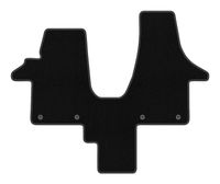 Dywaniki welurowe BASIC VW Transporter T5 Caravelle 2-os. czarne