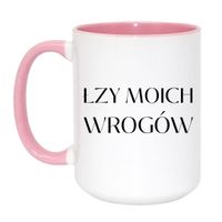 Duży Biało-Różowy 450 ml