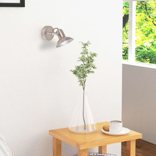 Lampy ścienne na 2 żarówki E14, 2 szt., srebrne na Arena.pl