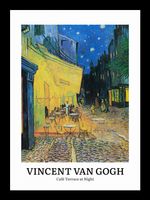 Plakat 13x18cm Design Cafe Terrace, Van Gogh Vintage do Salonu