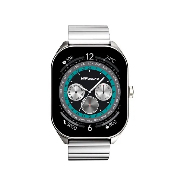 Smartwatch HiFuture FutureFit APEX - srebrny zdjęcie 1