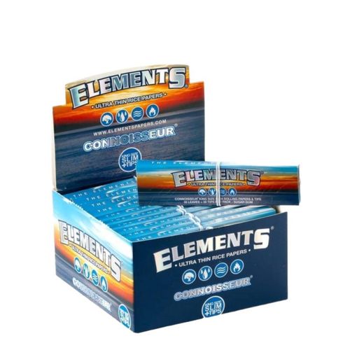 bibułki elements connoisseur king size slim + filterki na Arena.pl