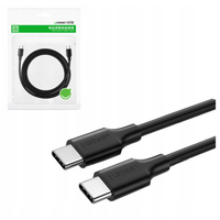 kabel ugreen us286 usb-c - usb-c pd qc 3a 480mb/s 2m - czarny