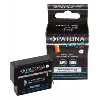 Bateria PATONA Platinum do GoPro Hero 8 AHDBT-801 Hero 7 AHDBT-701 Hero 6
