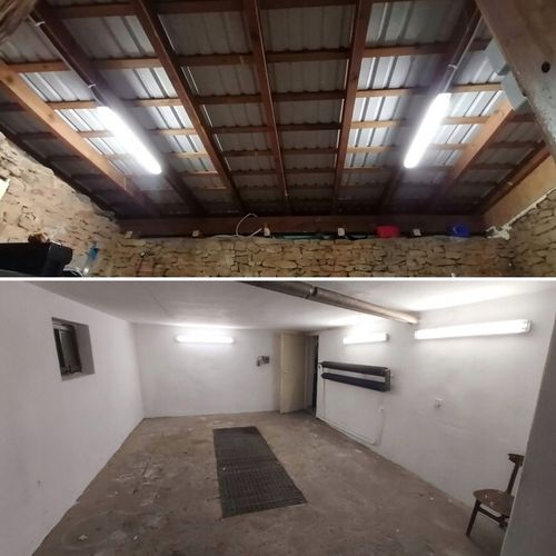 Oprawa Hermetyczna 60cm +2x Świetlówka LED Tuby Do Garażu Warsztatu na Arena.pl