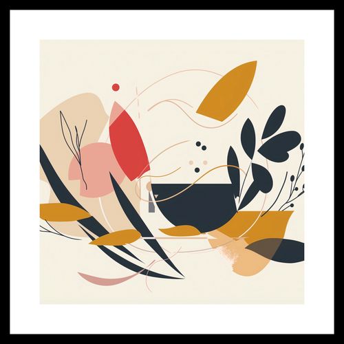 Plakat 40x40cm Porywista Flora na Arena.pl