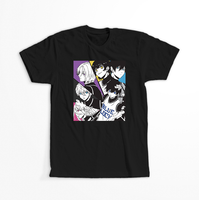 Koszulka Czarna - Blue Lock - WYBIERZ KOLOR KOSZULKI I FASON Damska XL