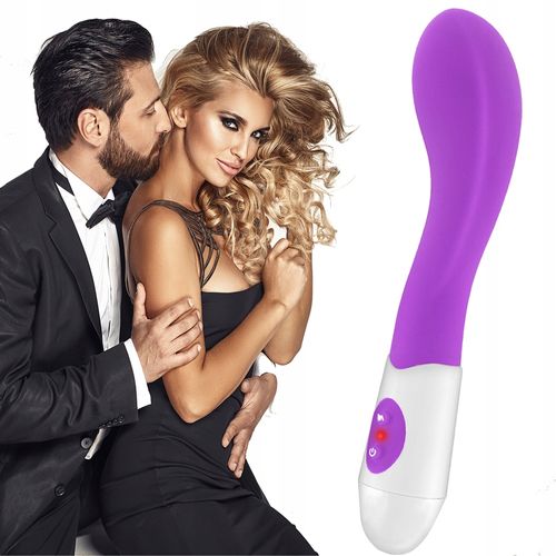 Seks wibrator z grubą główką. 10 wibracji, giętki na Arena.pl