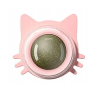 Zabawka z kocimiętką dla kota szda) KULKA KOCIMIĘTKA OBROTOWA KOT