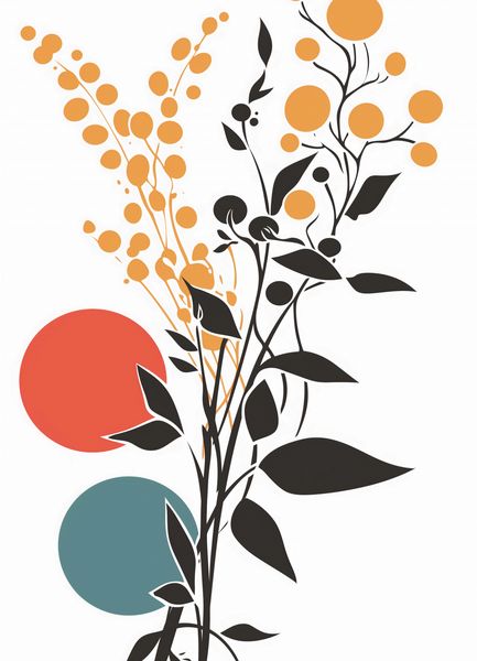 Plakat 13x18cm Rozkwitające Życie zdjęcie 1