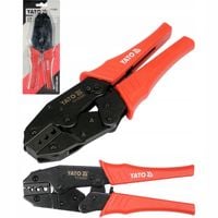 YATO ZACISKARKA SZCZYPCE 220mm DO ZACISKANIA KONEKTORÓW TULEJEK 6-10-16 mm²