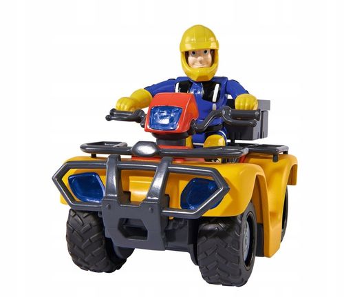STRAŻAK SAM POJAZD QUAD MERCURY REFLEKTORY FIGURKA SAMA SKRZYNKA NARZĘDZIA na Arena.pl