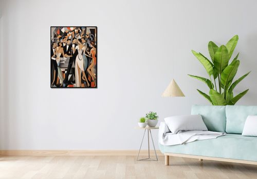 Plakat 60x80cm Bal w Art Deco na Arena.pl