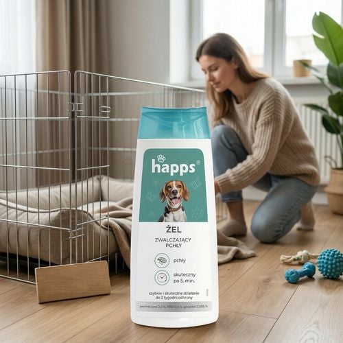HAPPS - żel zwalczający pchły 150ml na Arena.pl