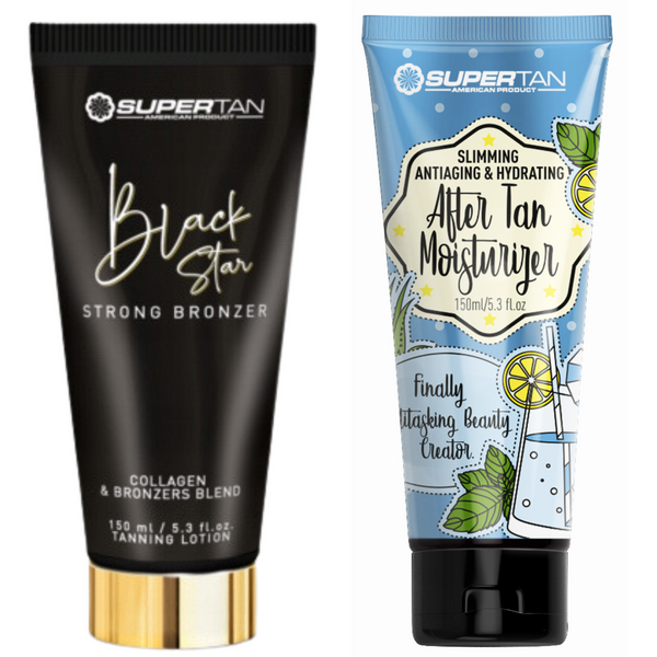 Supertan Black Star + After Tan Po Opalaniu Gratis zdjęcie 1