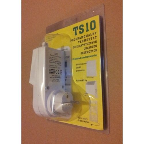 TERMOSTAT REGULATOR TEMPERATURY DO GNIAZDKA TS10 na Arena.pl