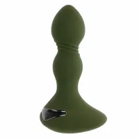 evolved lieutenant - wibrująca sonda analna silikonowa 12 cm usb