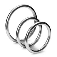 crushious metaleros 3 metal cockring set