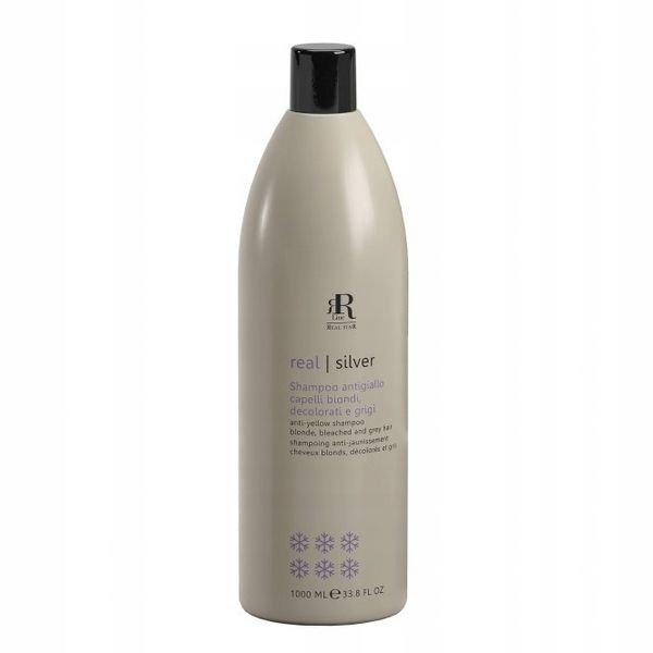 RR LINE Szampon do włosów blond SILVER - 1000ml zdjęcie 1