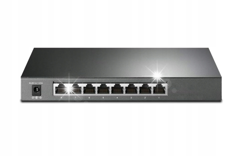 SWITCH TP-LINK TL-SG2008P (4xPoE+) zdjęcie 1