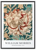 Plakat william morris reprodukcja 30x40 cm w czarnej ramie
