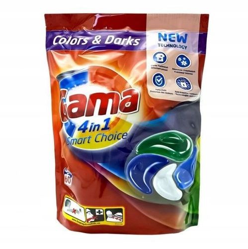 Gama Kapsułki do prania 4w1 60szt Color na Arena.pl
