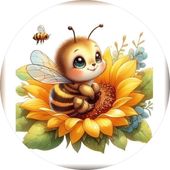 Opłatek na tort Pszczoła Osa Maja Gucio Pszczółki