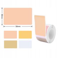 NIIMBOT Etykiety Naklejki 50*30mm B 160szt KOLORY