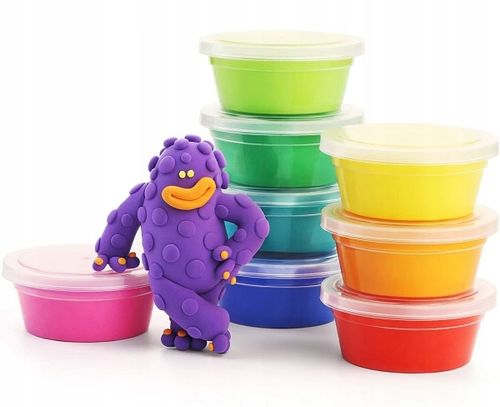 CLAYDOLL PIANKOLINA MASA PLASTYCZNA 24 sztuki BIG BOX + AKCESORIA + WALIZKA na Arena.pl