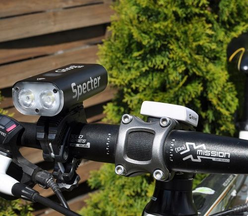 Oświetlenie rowerowe zestaw lampek rowerowych Specter Ghost 650 + tył USB C na Arena.pl