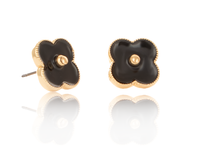 kolczyki emaliowane kwiatki z kolekcji be like a barbie (p23/lat/138au)