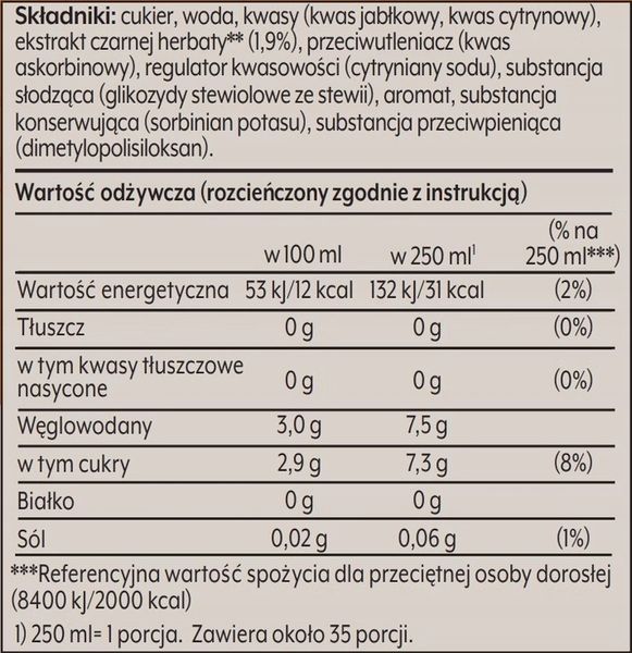 SodaStream Lipton Ice Tea Peach 440ml zdjęcie 3