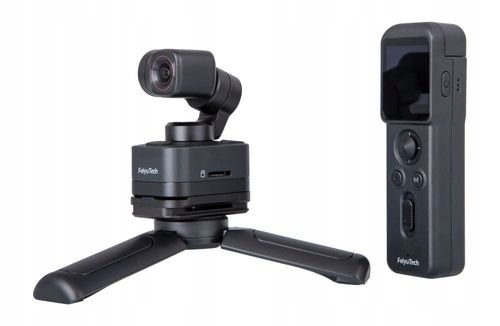 Kamera FeiyuTech Pocket 3 Kit z pilotem i monitorem Stabilizacja 4K na Arena.pl