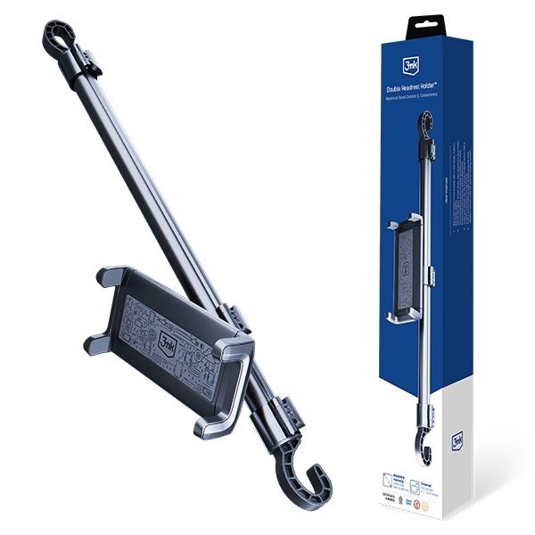 3MK Double Headrest Holder uchwyt na tablet zdjęcie 1