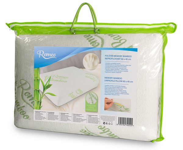 Poduszka nieprofilowana Memory Bamboo 60x40 cm zdjęcie 4